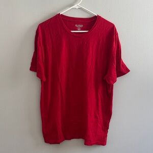 Classic Vibrant Red Short Sleeve Tee 3